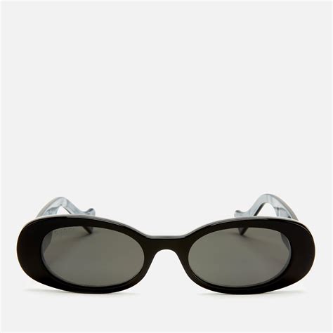 gucci oval acetate sunglasses|are Gucci sunglasses polarized.